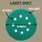 Legit Grit 5 inch Sand paper Disc, 8-Hole, 120 Grit, 50PK LG5-8120-50 - alternate 3